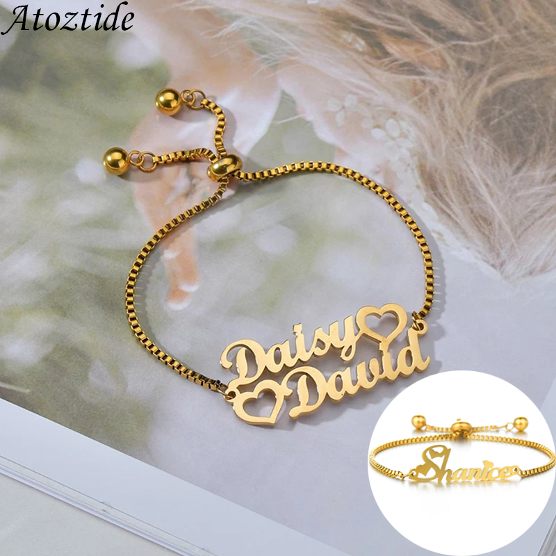 Women Accessories Gift Box - Atoztide Tùy Chỉnh 1-2 Tên Vòng