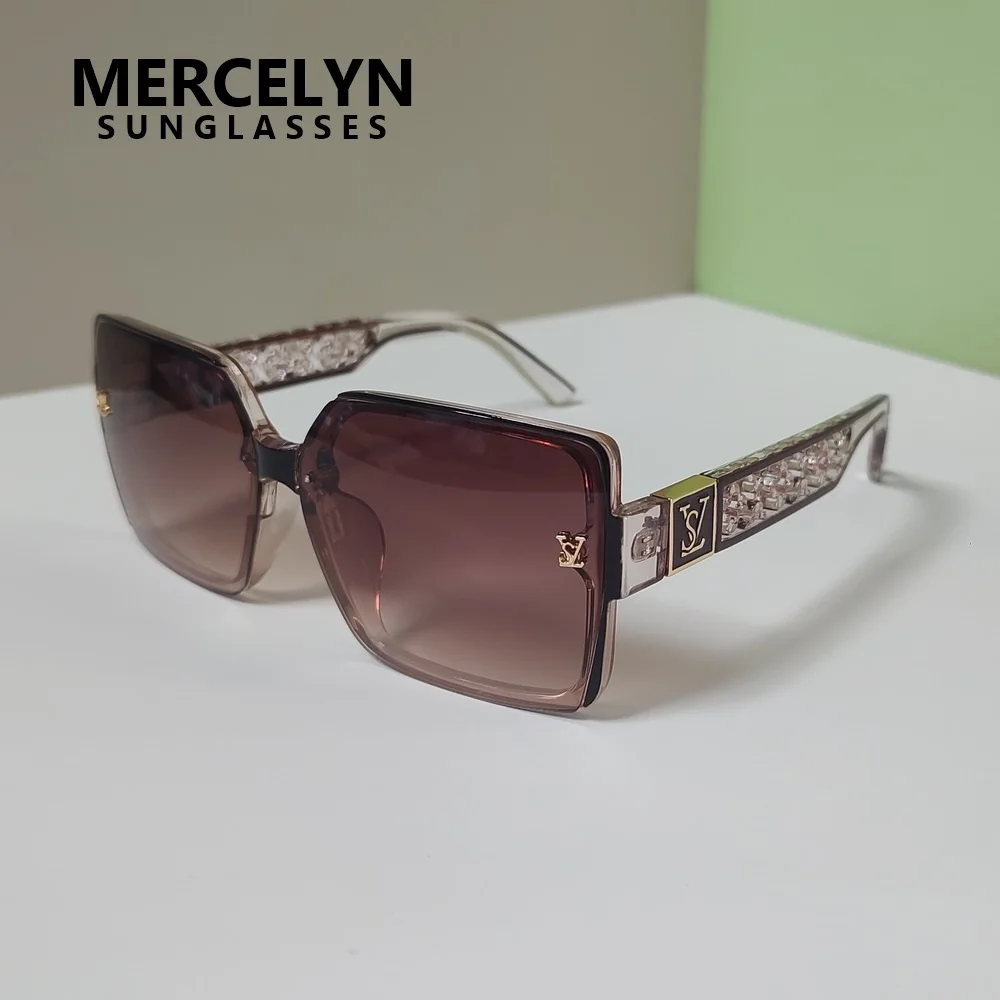 Sunglasses Oversized Square - Luxury Stylish Brand Sunglasses for Women