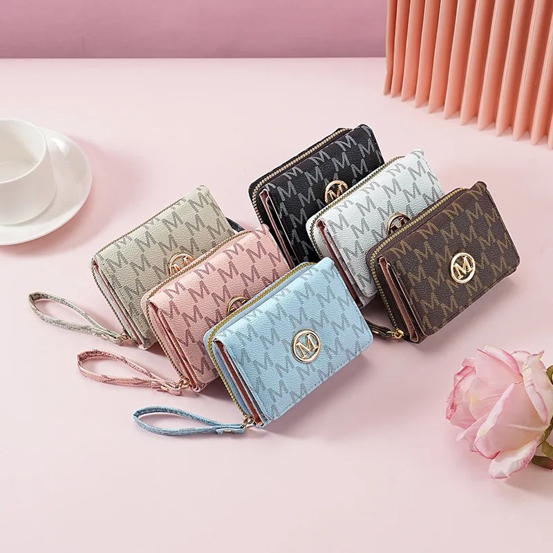 Threefold Zipper Wallet with L - đánh giá và giá Women Accessories Bag
