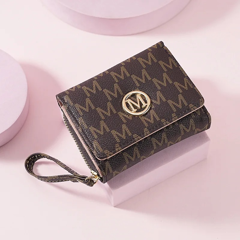 Threefold Zipper Wallet with L - đánh giá và giá Women Accessories Bag