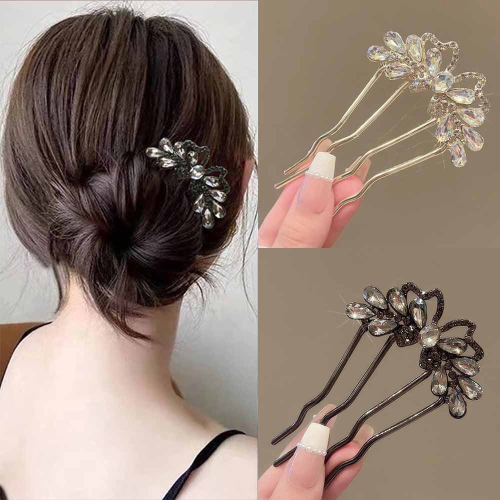 Fashion Rhinestones U-Shaped H - đánh giá và giá Women Accessories Shop