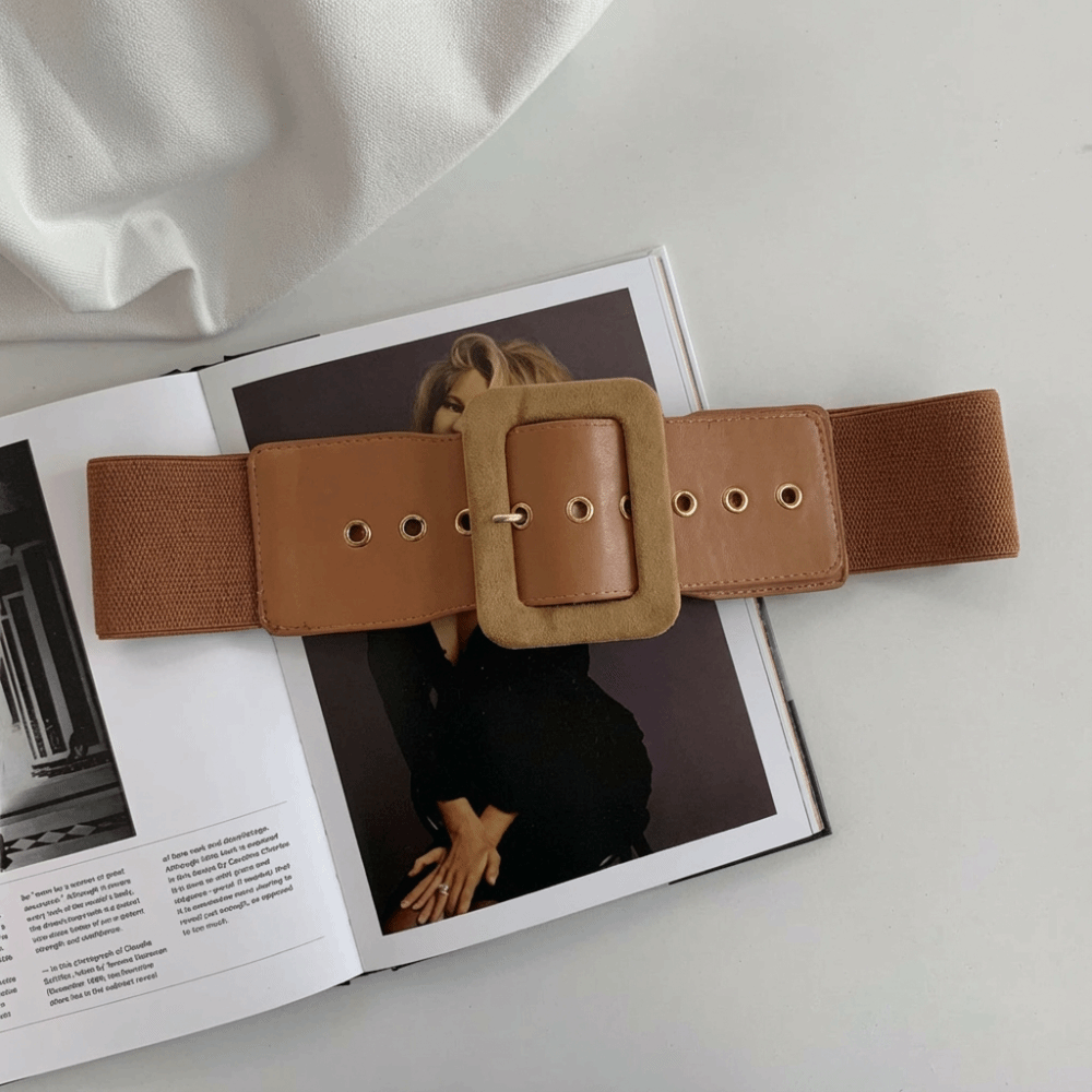 Women Belt Stretch Wide Waist  - đánh giá và giá Women Accessories Description
