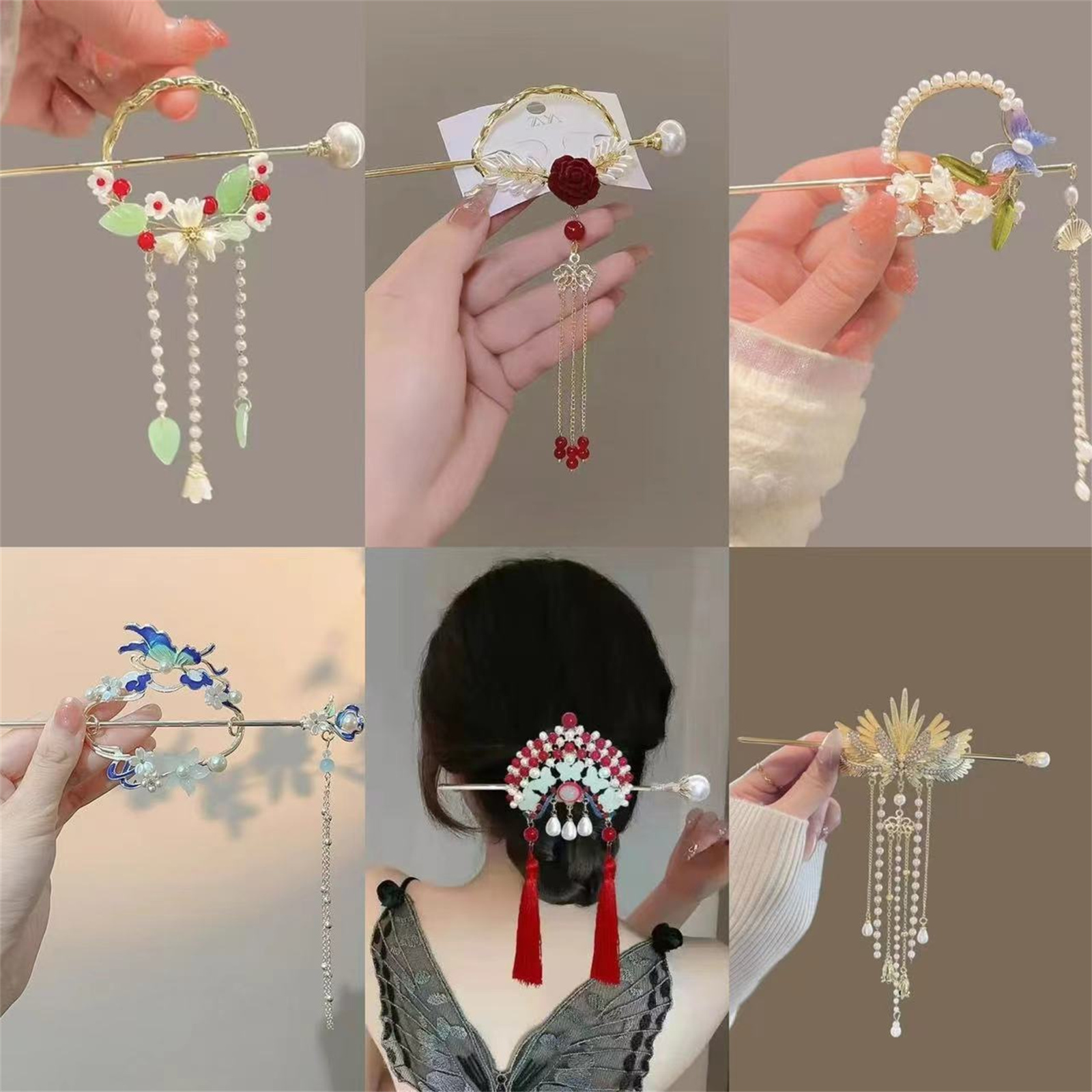 Ethnic Style Hairpin For Women - đánh giá và giá Women Accessories Shop