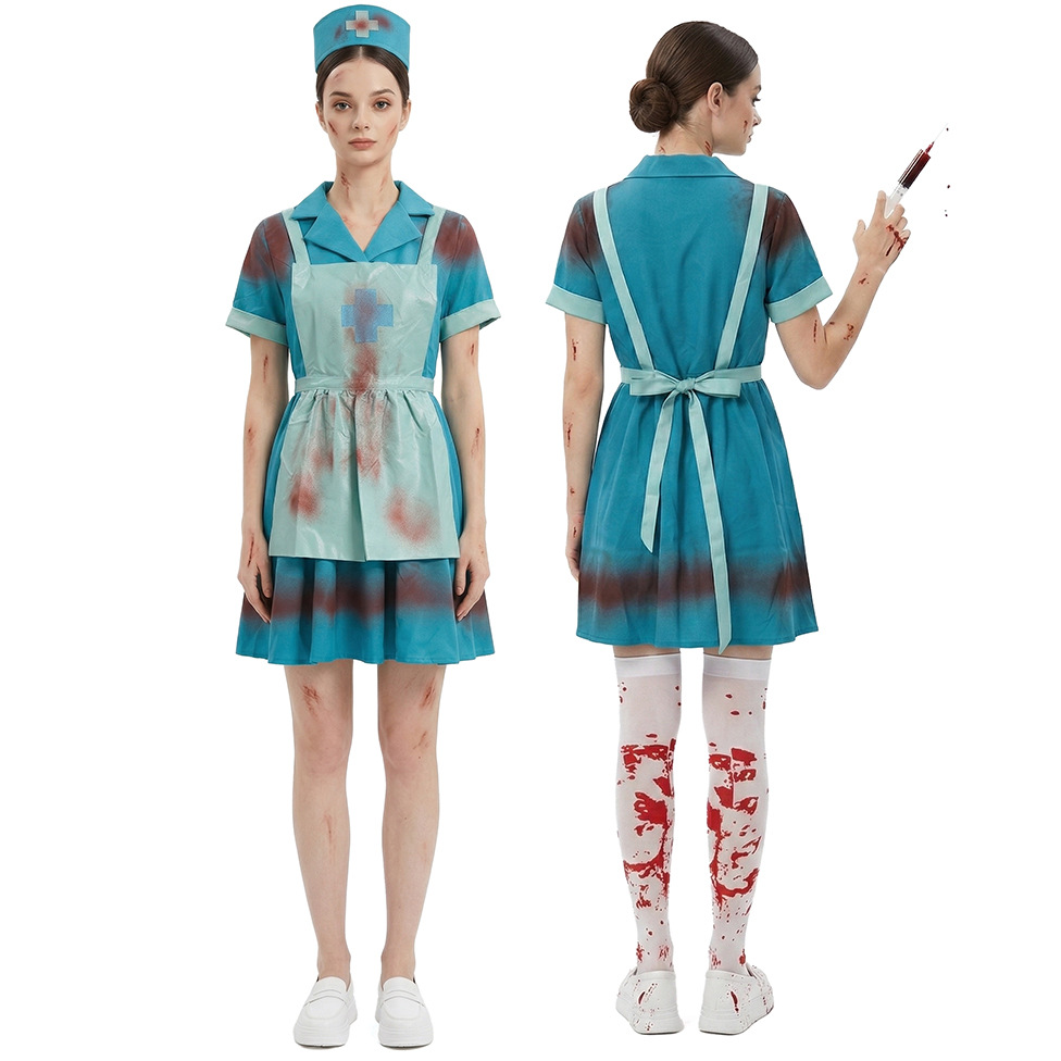 Bloody Tattered Zombie Nurse C - đánh giá và giá Women'S Vacation Accessories