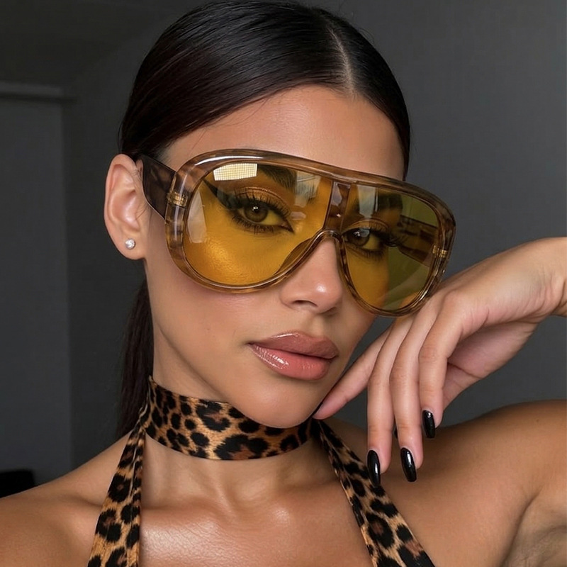 Oversized One Piece Large Fram - đánh giá và giá Sunglasses Oversized Square