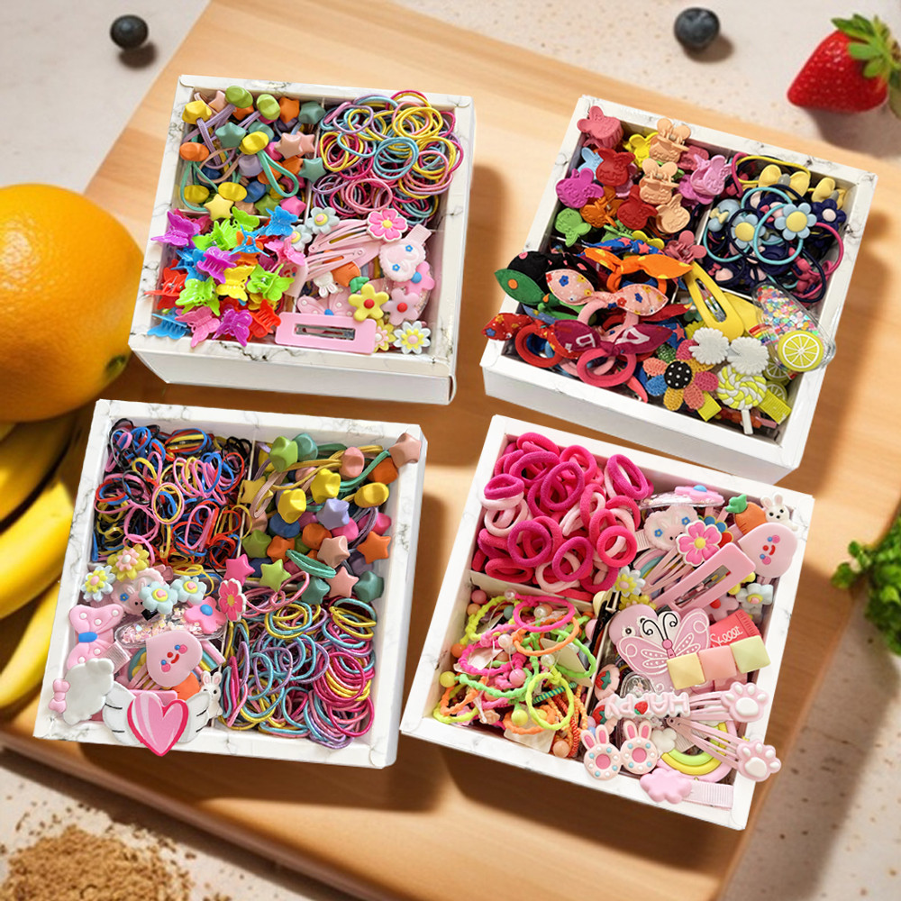 Cute Hair Accessories Set for  - đánh giá và giá Women Accessories Gift Box