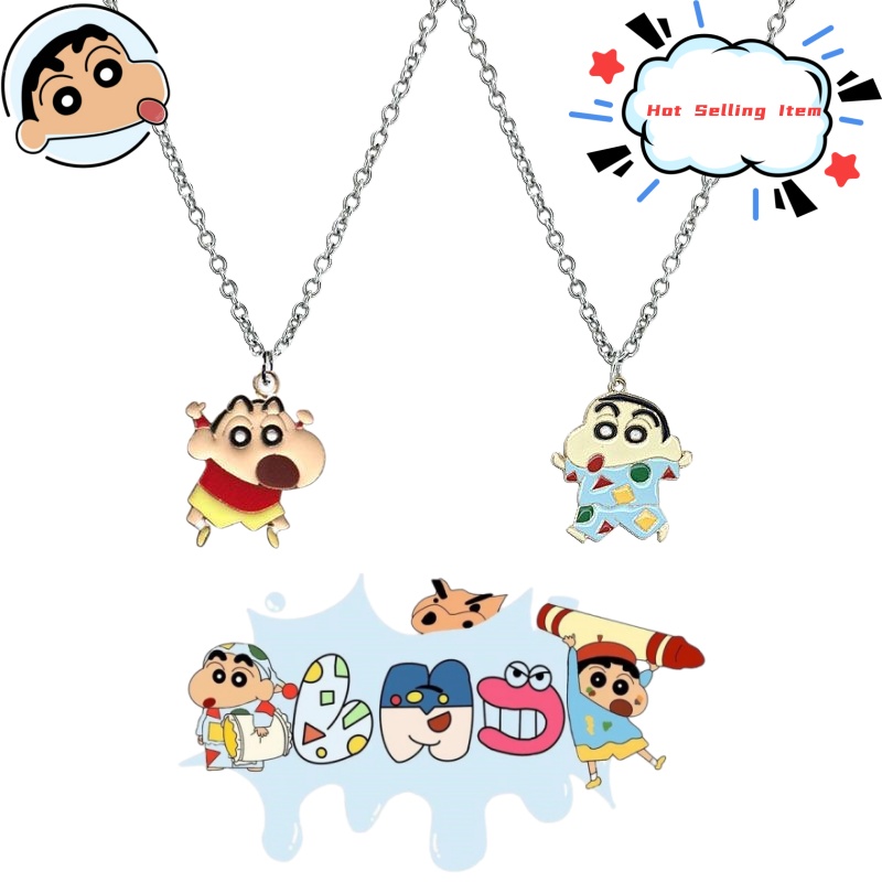 Crayon Shin-chan cartoon neckl - đánh giá và giá Women Accessories Gift Set