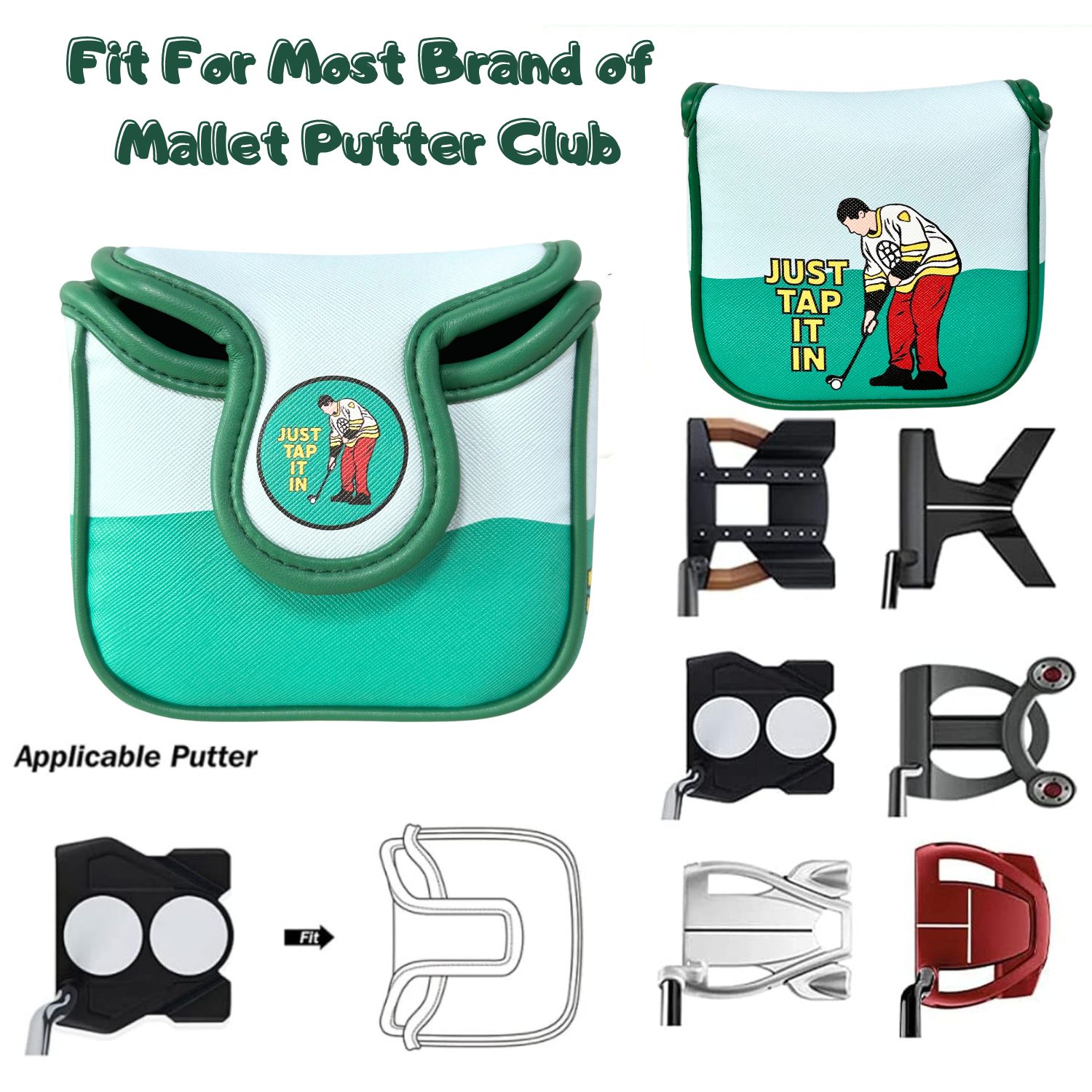 Funny PU Leather Golf Putter C - đánh giá và giá Women'S Essential Accessories