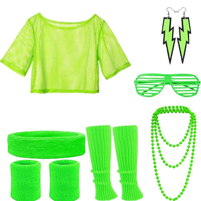 80s Hippie Disco Outfit Set Ne - đánh giá và giá Women'S Vacation Accessories