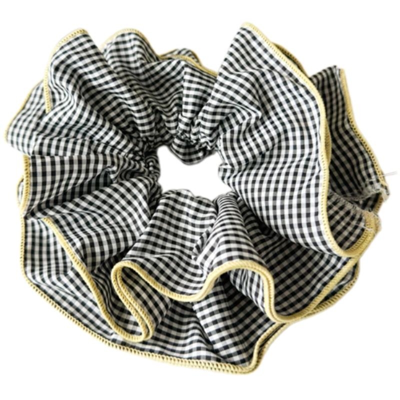 39BC Dây buộc tóc xù hoa và rô - đánh giá và giá Women Accessories Description