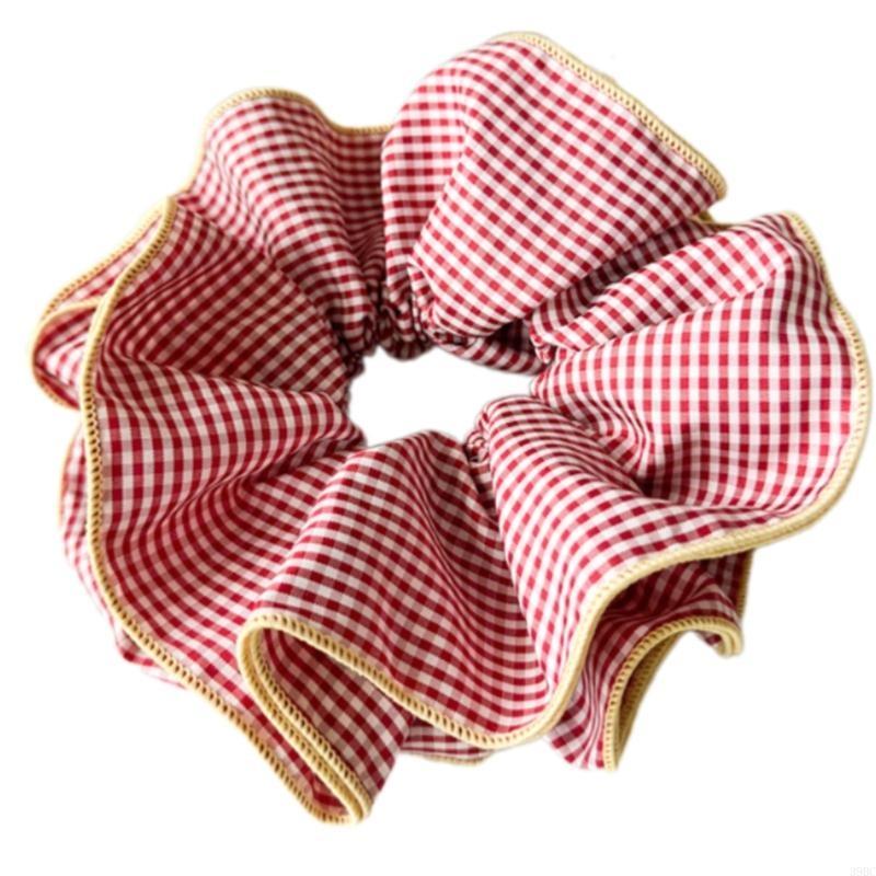 39BC Dây buộc tóc xù hoa và rô - đánh giá và giá Women Accessories Description