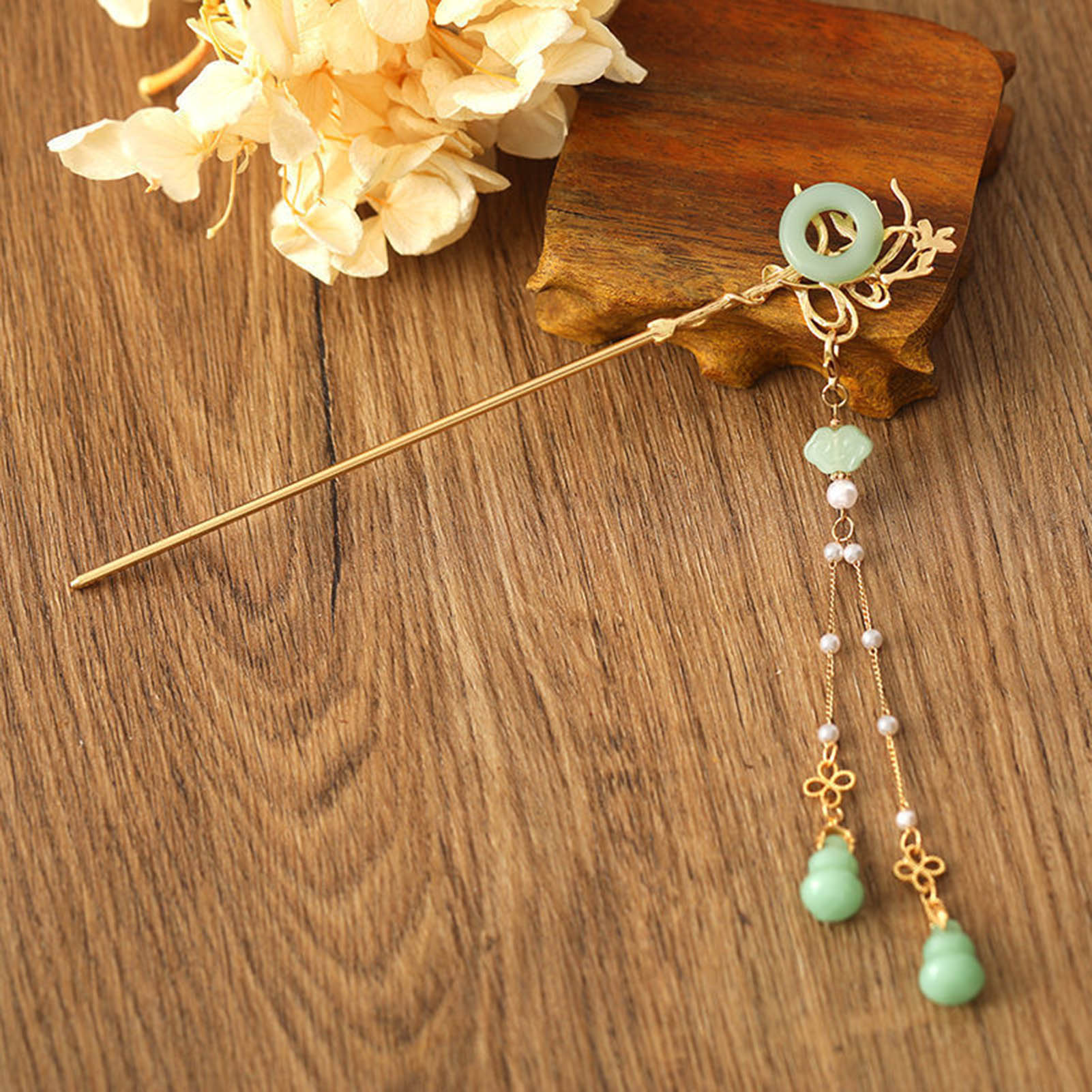 Chinese Style Glass Hairpin Fo - đánh giá và giá Women Accessories Shop