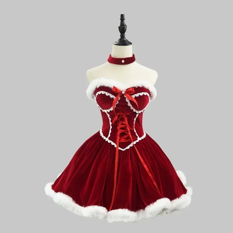 New Year Red Dress Cloak Cospl - đánh giá và giá Women'S Vacation Accessories