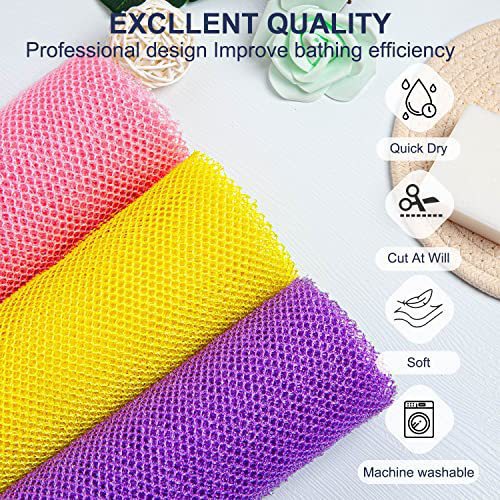 3 Pieces African Bath Sponge A - đánh giá và giá Women'S African Accessories