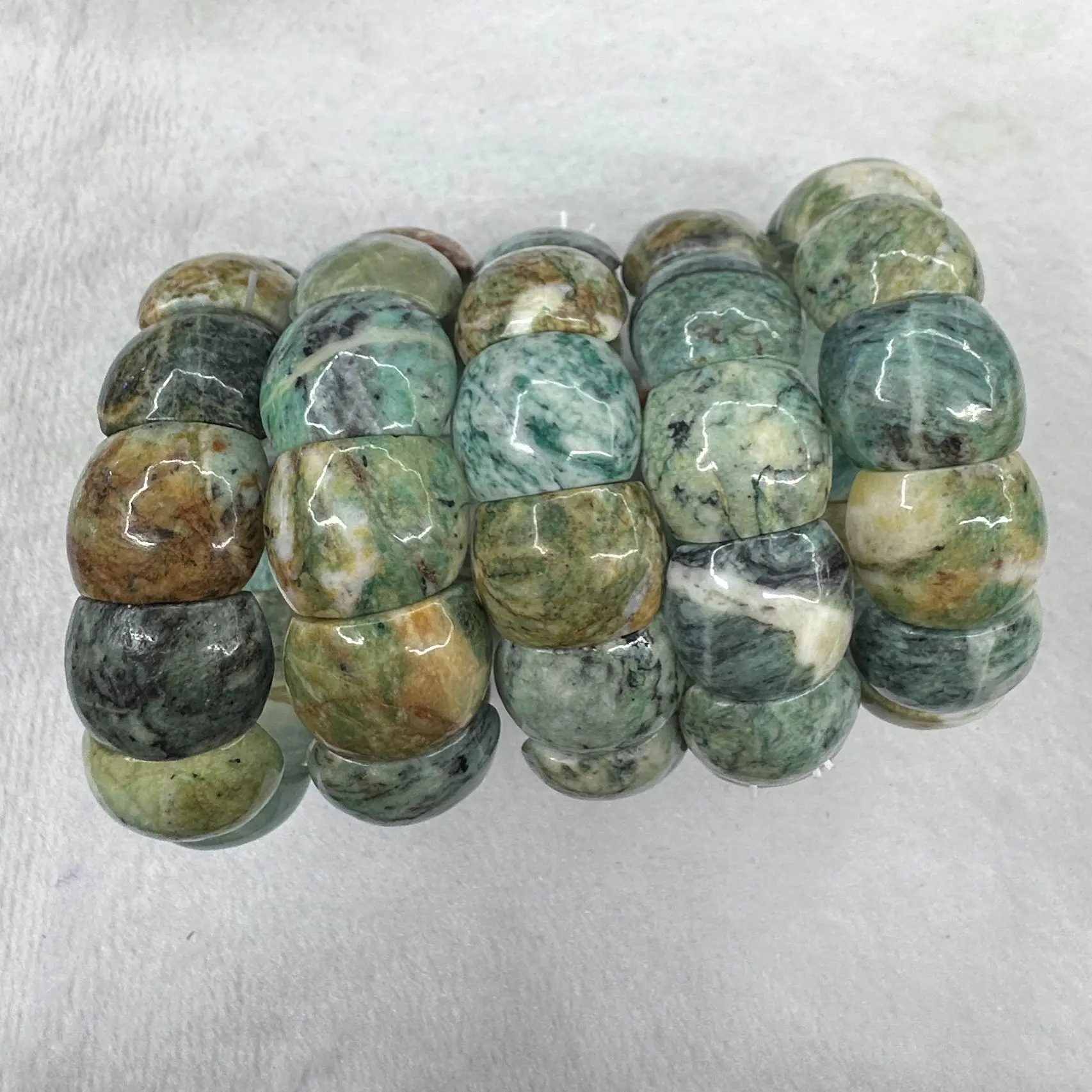 Natural African Turquoise Ston - đánh giá và giá Women'S African Accessories