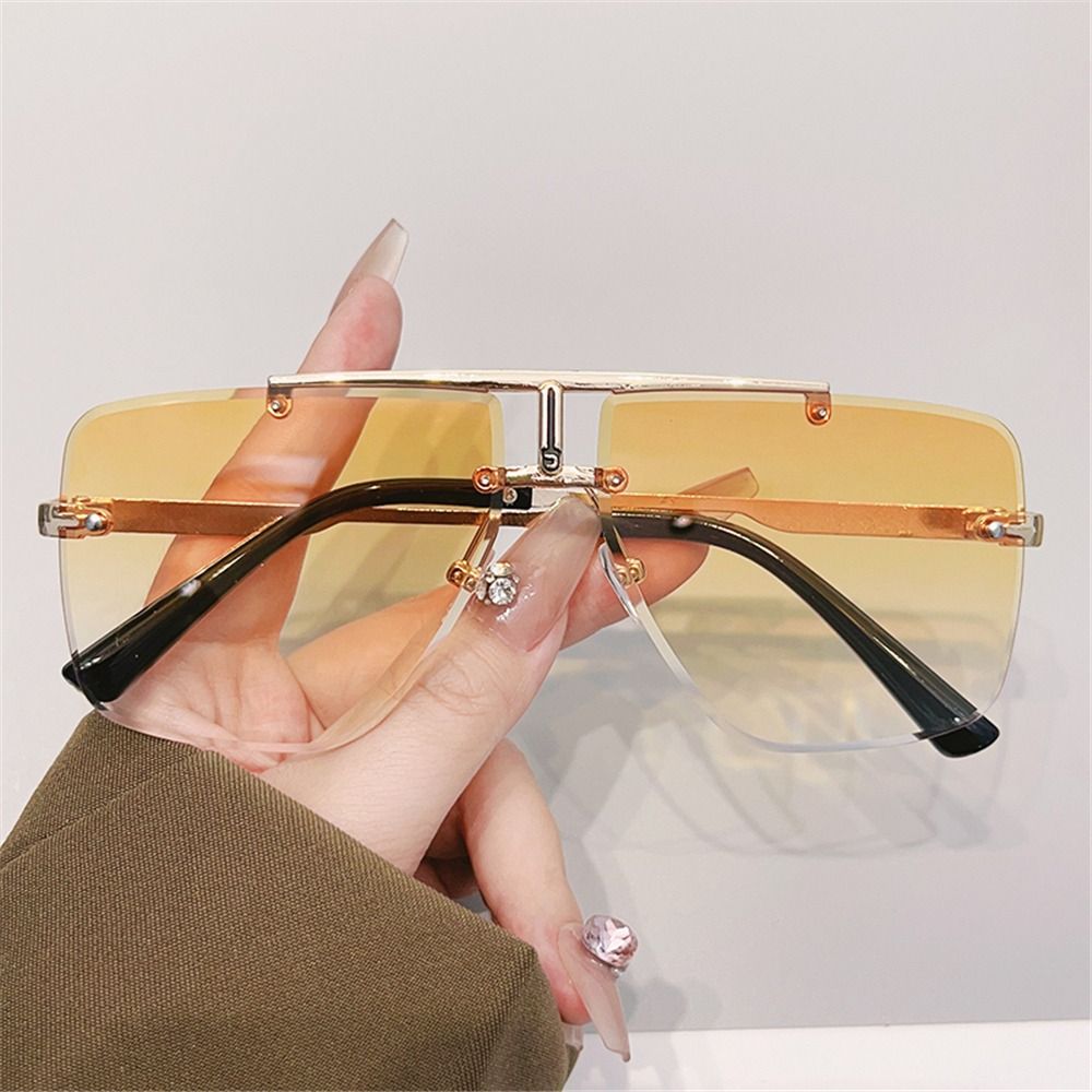 Oversized Double Bridge Sungla - đánh giá và giá Sunglasses Oversized Square