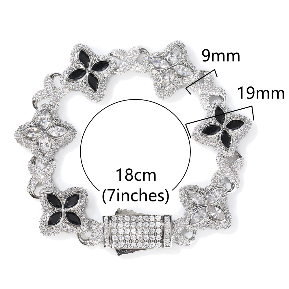 Iced Out Baguettecz Floral Inf - đánh giá và giá Women Accessories Gift Box