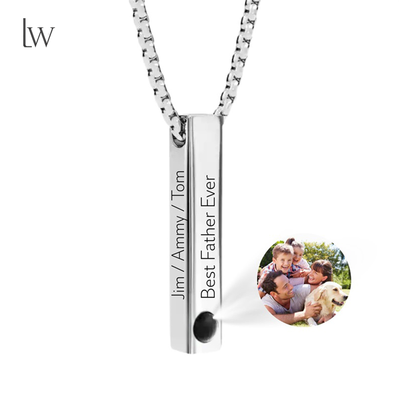 Custom Picture Name Necklace P - đánh giá và giá Women Accessories Gift Box