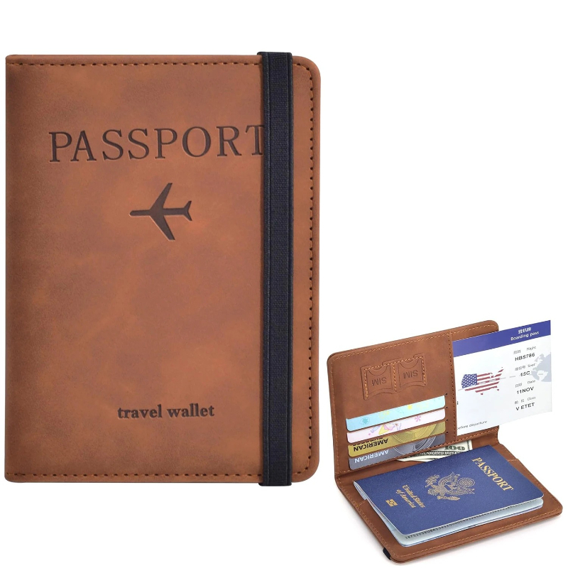 Travel Passport Holder Wallet  - đánh giá và giá Women'S Essential Accessories